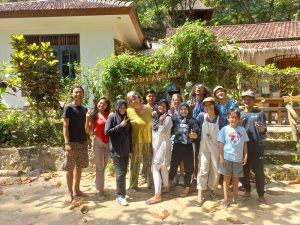 A group of young people and staff at Alam Kita, located at the island Karimunjawa in Indonesia A group of young people and staff at Alam Kita, located at the island Karimunjawa in Indonesia